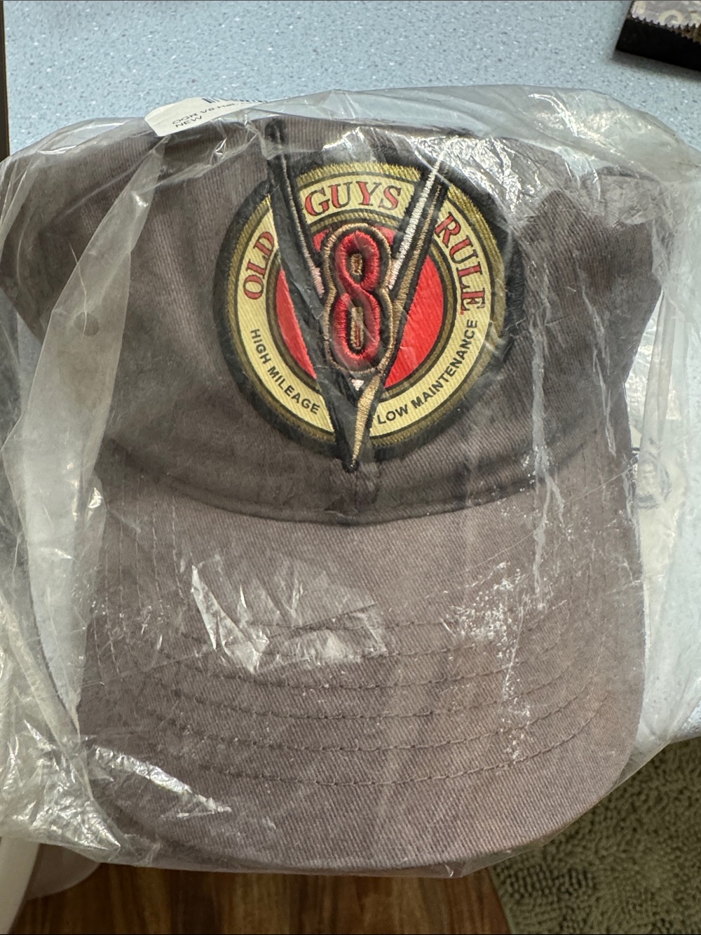 OGR Gray Embroidered Patch Baseball Cap